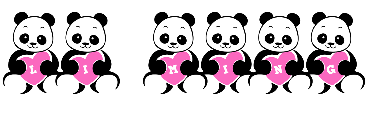 Li Ming love-panda logo
